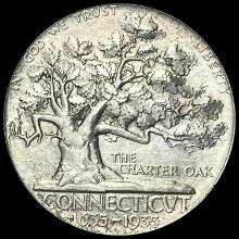 1935 Connecticut Tercentenary Half Dolla UNCIRCULATED