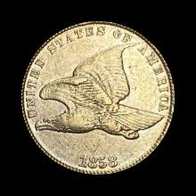 1858 Flying Eagle Cent LIGHTLY CIRCULATED