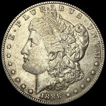 1888-S Morgan Silver Dollar NEARLY UNCIRCULATED
