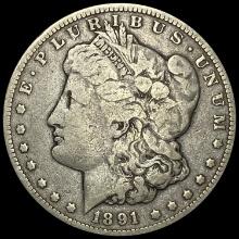 1891-CC Morgan Silver Dollar NICELY CIRCULATED