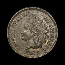 1869 Indian Head Cent CLOSELY UNCIRCULATED