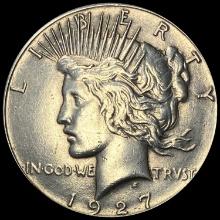 1927 Peace Silver Dollar CLOSELY UNCIRCULATED