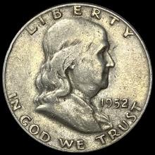 1952-D Franklin Half Dollar LIGHTLY CIRCULATED