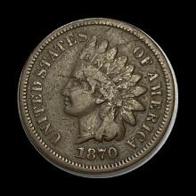 1870 Indian Head Cent LIGHTLY CIRCULATED