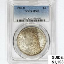 1889-O Morgan Silver Dollar PCGS MS62