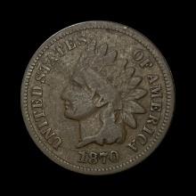1870 Indian Head Cent NICELY CIRCULATED
