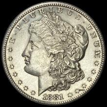 1881-S Morgan Silver Dollar CHOICE AU