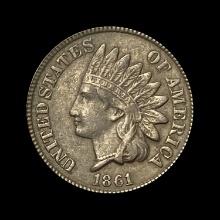 1861 Indian Head Cent CLOSELY UNCIRCULATED
