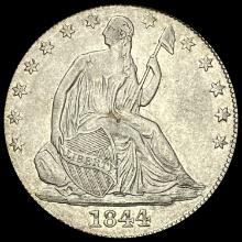 1844-O Seated Liberty Half Dollar CLOSELY UNCIRCULATED
