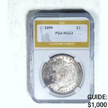 1899 Morgan Dollar PGA MS63