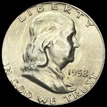 1952-S Franklin Half Dollar GEM BU