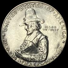 1920 Pilgrim Tercentenary Half Dollar GEM BU