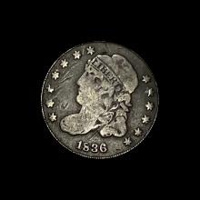 1836 Capped Bust Half Dime NICELY CIRCULATED