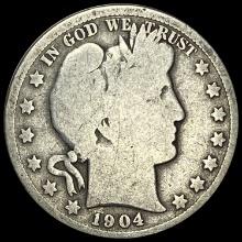 1904-S Barber Half Dollar NICELY CIRCULATED