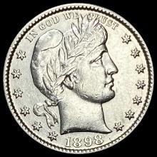 1898-S Barber Quarter UNCIRCULATED