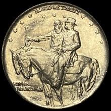 1925 Stone Mountain Half Dollar GEM BU