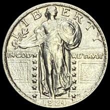 1924 Standing Liberty Quarter ABOUT UNCIRCULATED