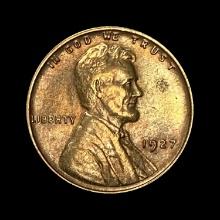 1927 Lincoln Wheat Cent CHOICE AU