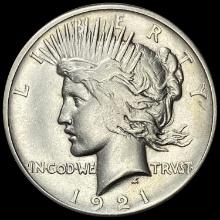 1921 Peace Dollar NEARLY UNCIRCULATED