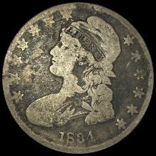 1834 Capped Bust Half Dollar NICELY CIRCULATED