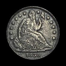 1838 Seated Liberty Half Dime HIGH GRADE
