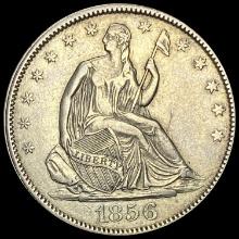 1856 Seated Liberty Half Dollar CLOSELY UNCIRCULATED