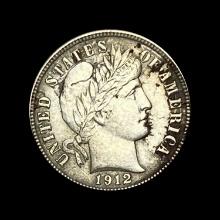 1912 Barber Dime CHOICE BU