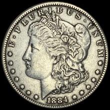 1884 Morgan Silver Dollar LIGHTLY CIRCULATED