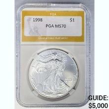1998 Silver Eagle PGA MS70