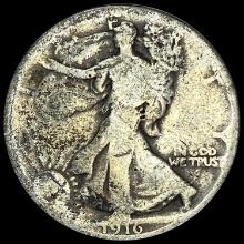 1916 Walking Liberty Half Dollar NICELY CIRCULATED