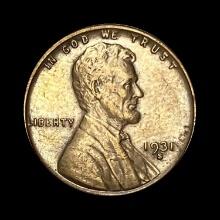 1931-S Lincoln Wheat Cent CLOSELY UNCIRCULATED