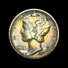1925 Mercury Dime NEARLY UNCIRCULATED