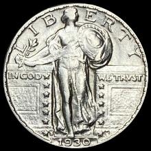 1930-S Standing Liberty Quarter CHOICE AU