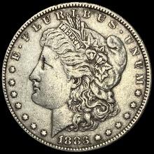 1883 Morgan Silver Dollar NEARLY UNCIRCULATED