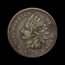 1874 Indian Head Cent CLOSELY UNCIRCULATED
