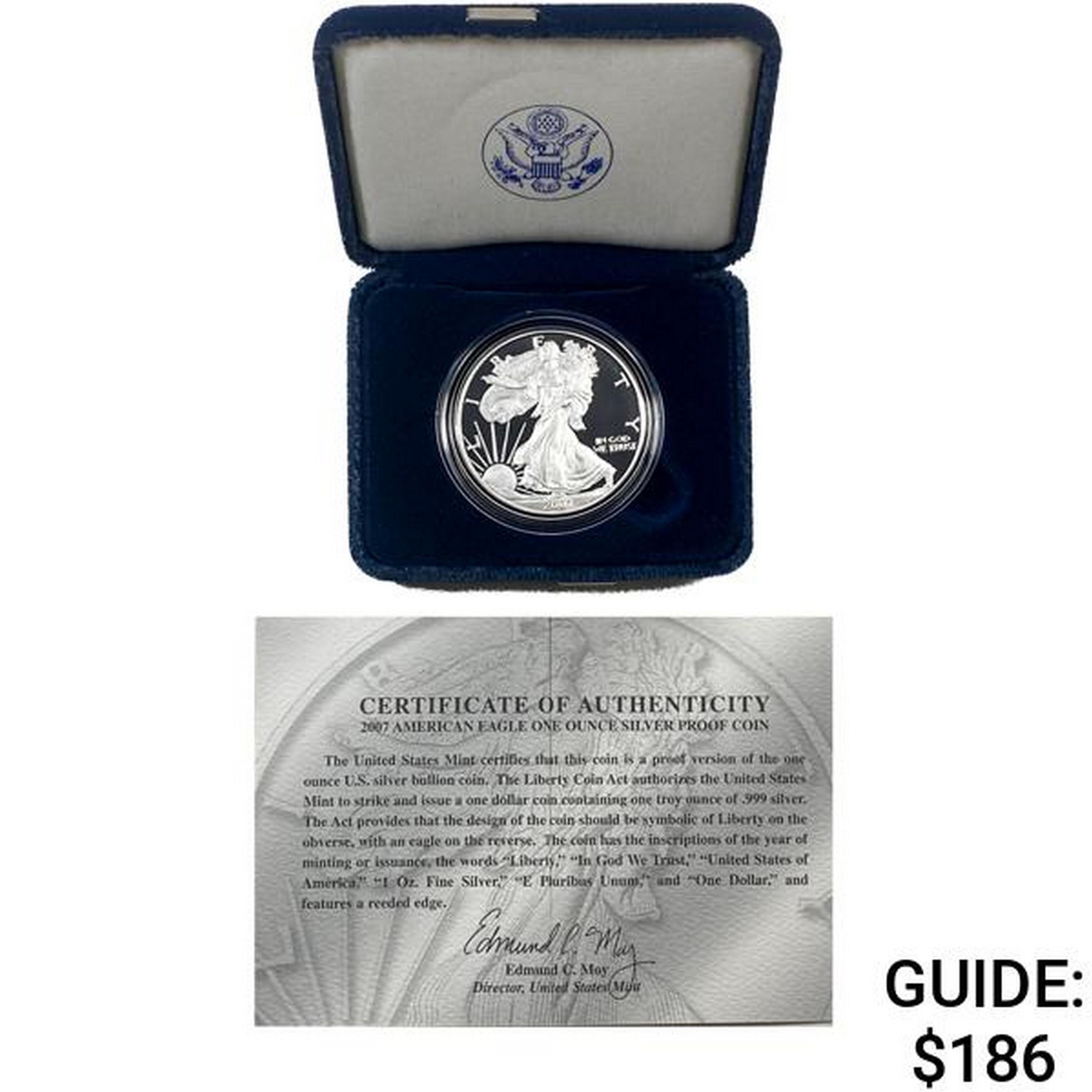 2007-W PROOF Silver Eagle