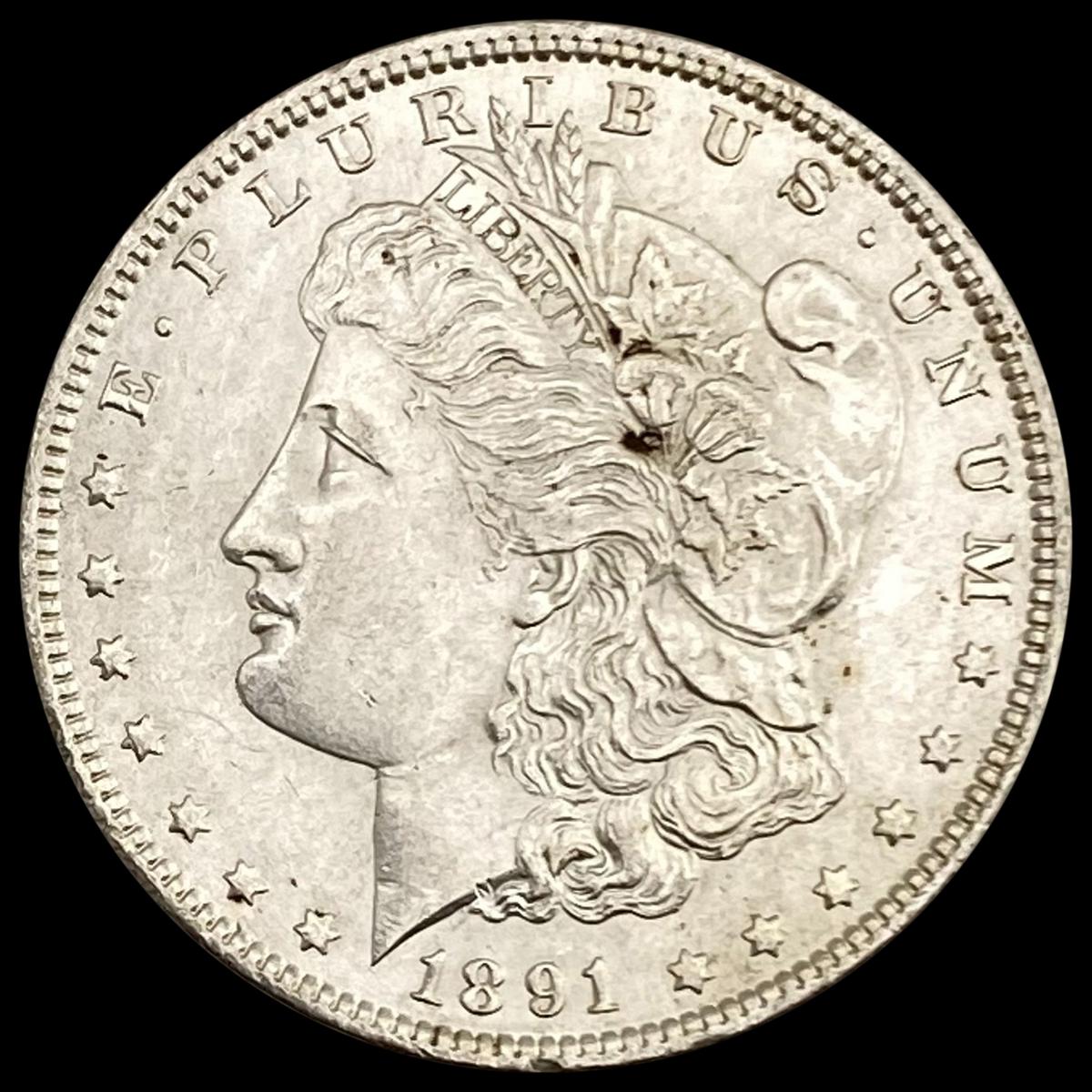 1891-S Morgan Silver Dollar UNCIRCULATED