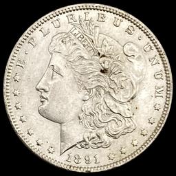 1891-S Morgan Silver Dollar UNCIRCULATED