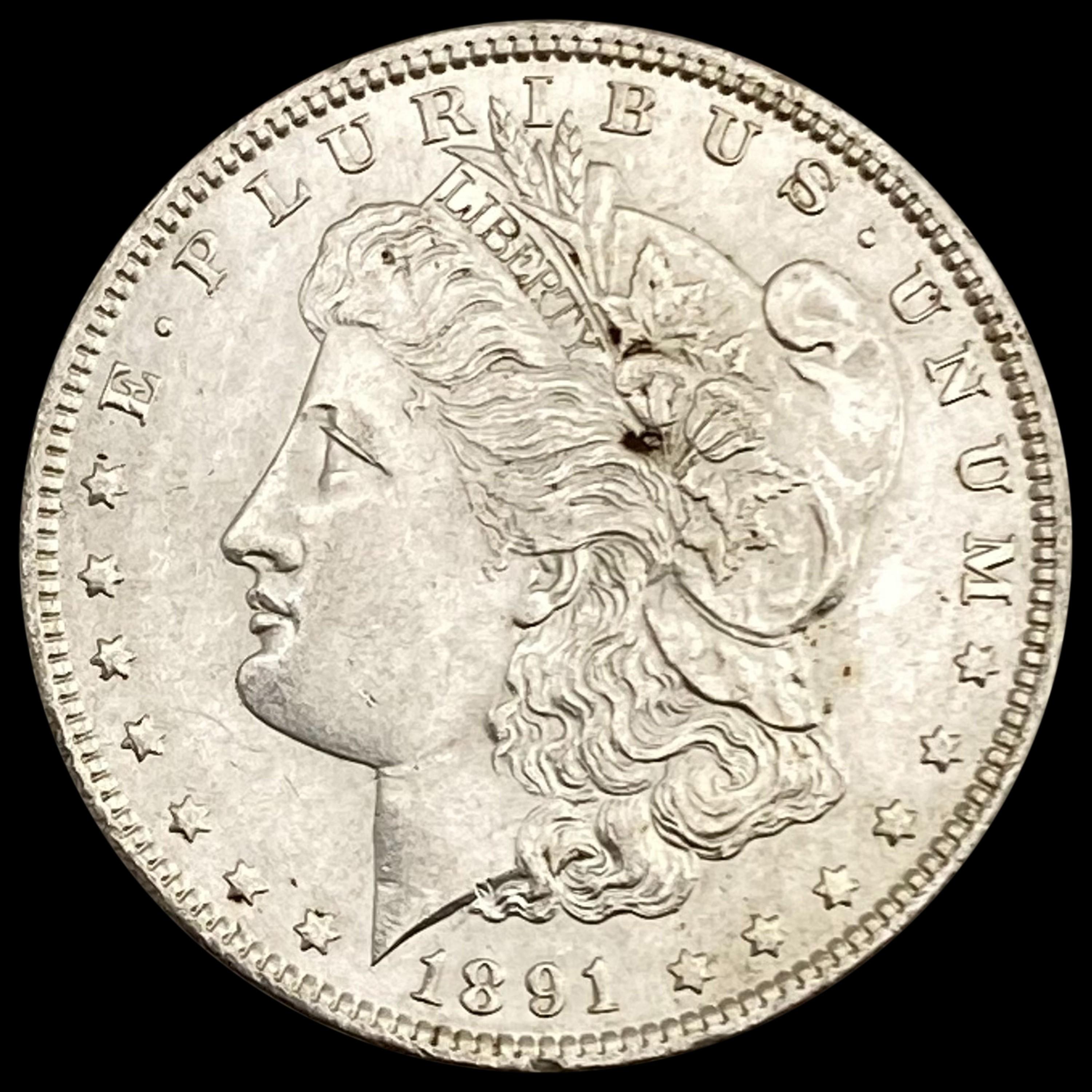 1891-S Morgan Silver Dollar UNCIRCULATED