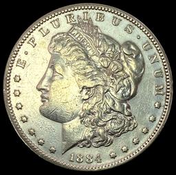 1884-S Silver Morgan Dollar CLOSELY UNCIRCULATED