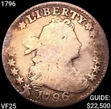 1796 Draped Bust Dime LIGHTLY CIRCULATED