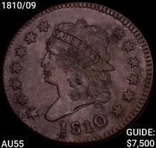 1810/09 Classic Head Large Cent HIGH GRADE
