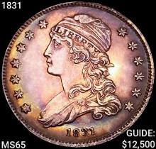 1831 Capped Bust Quarter GEM BU