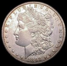 1892-CC Morgan Silver Dollar