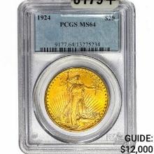 1924 $20 Gold Double Eagle PCGS MS64