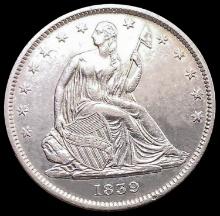 1839 Seated Liberty Half Dollar