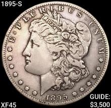 1895-S Morgan Silver Dollar NEARLY UNCIRCULATED