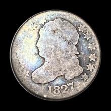 1827 Capped Bust Silver Dime NICELY CIRCULATED