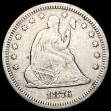 1876-S Seated Liberty Quarter HIGH GRADE
