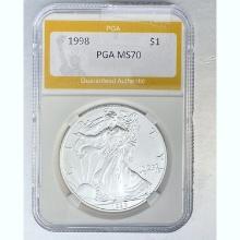 1998 Silver Eagle PGA MS70